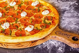 Пицца "Пепперони-Рикотта" 25 см стандартное